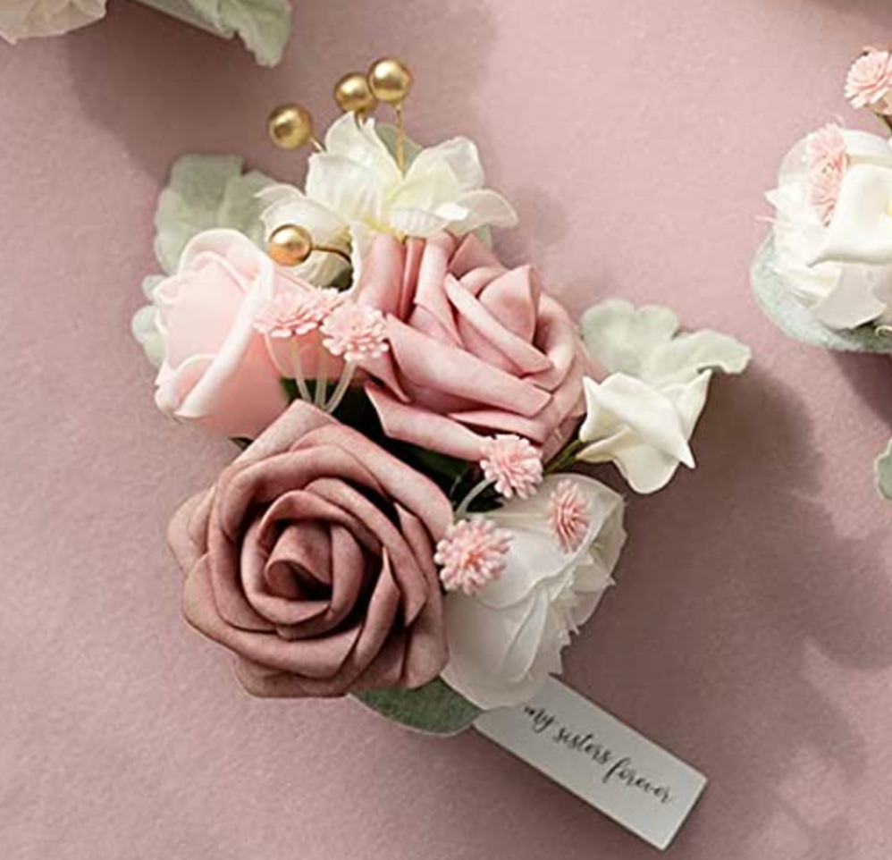 Dusty Pink Corsage