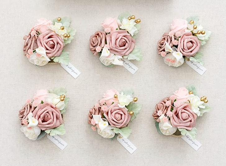 Dusty Pink Corsage