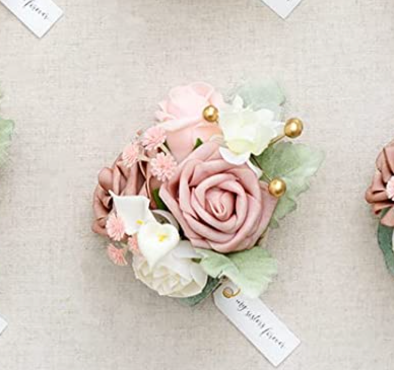 Tender Blush Corsage