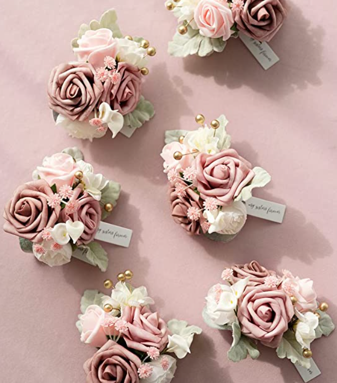 Tender Blush Corsage