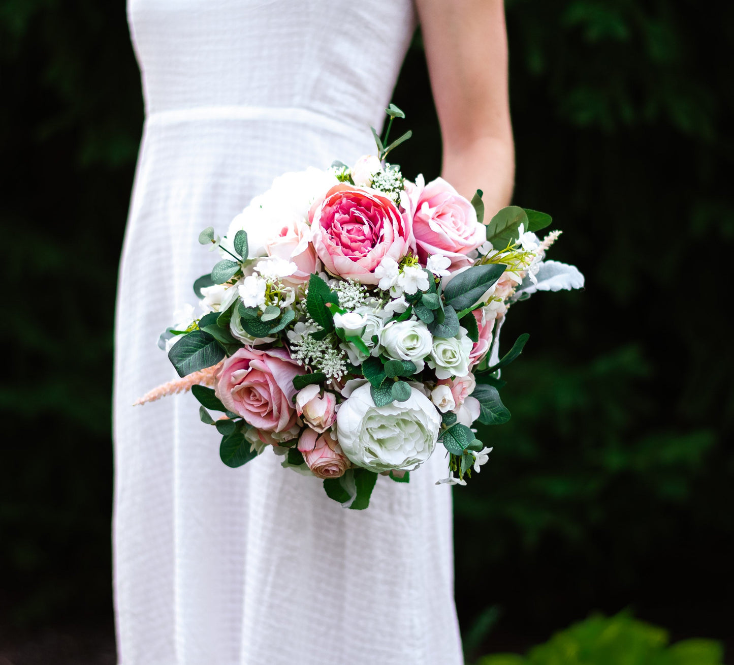 Delicate Blush Bridal Bouquet