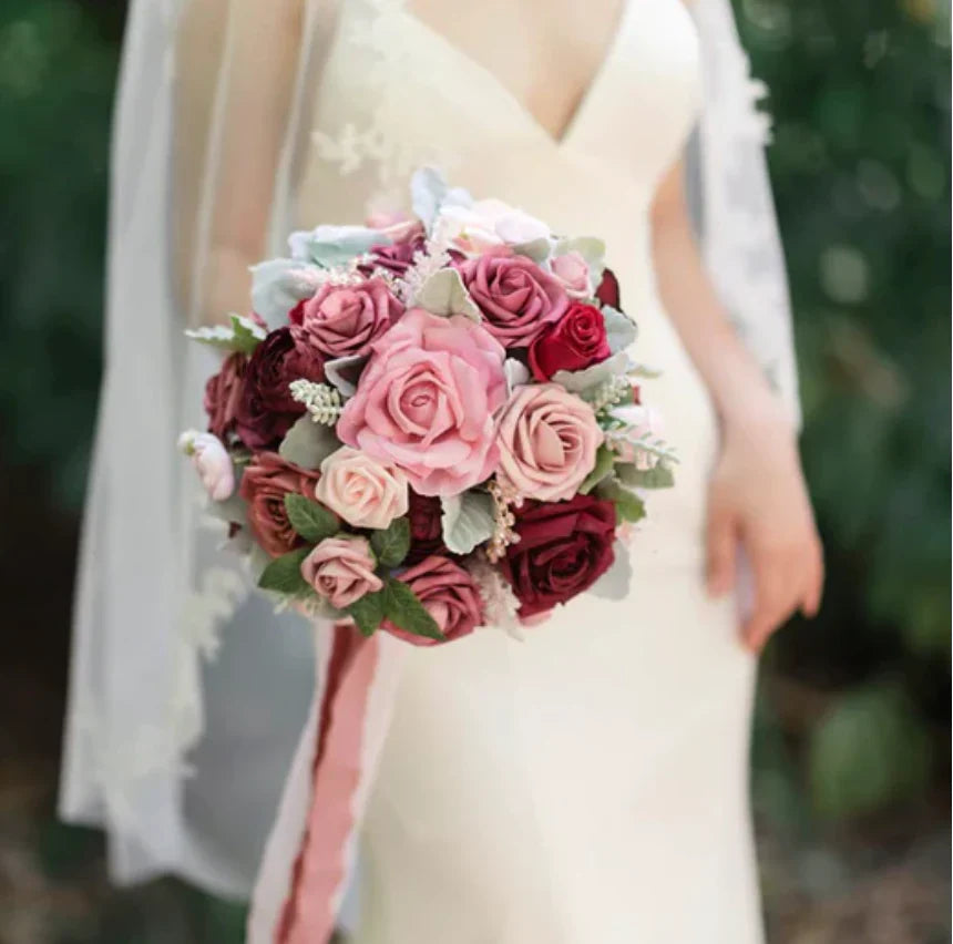 Cinnamon Rose & Burgundy