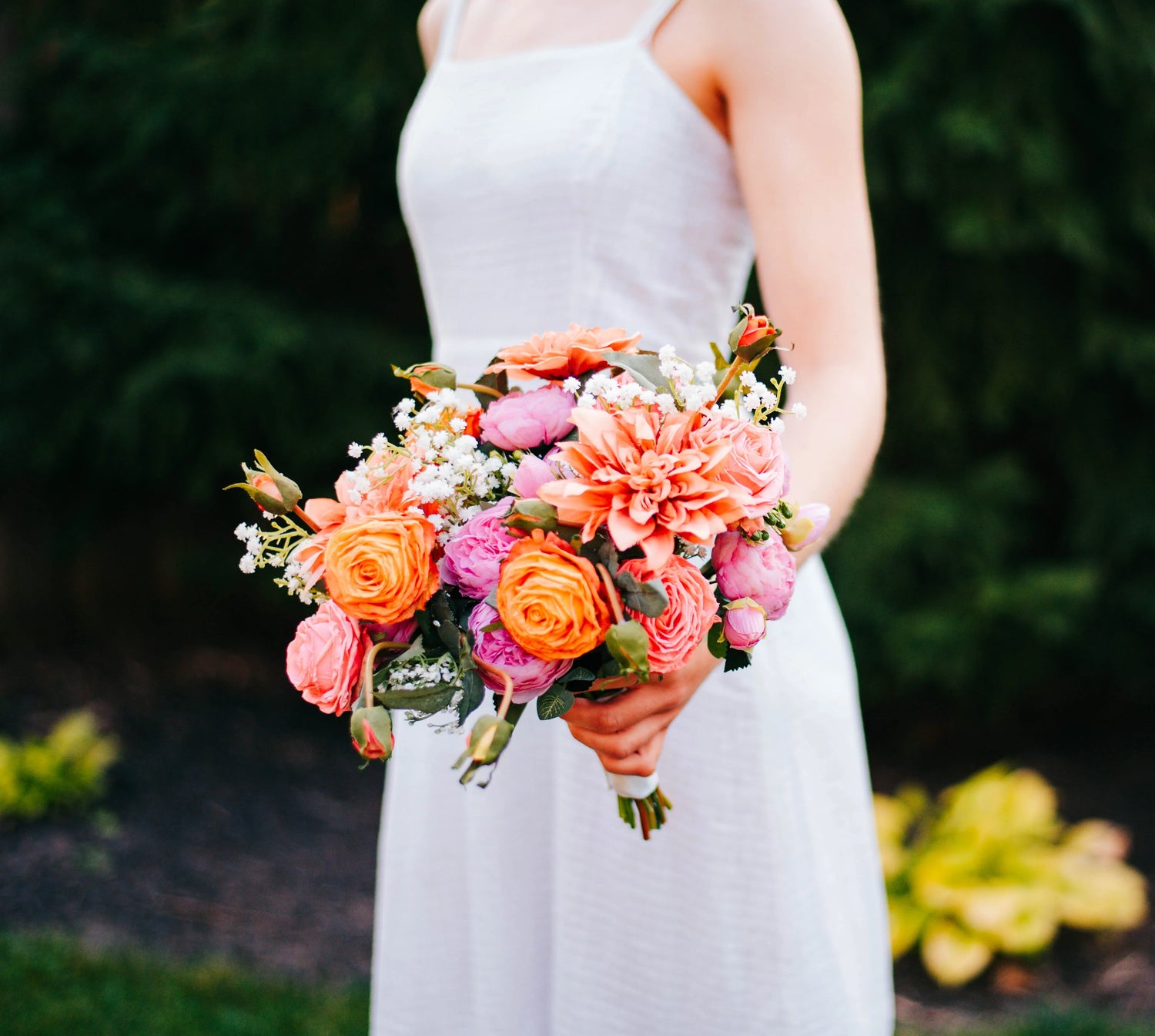 Coral Pink & Orange