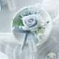 Dusty Blue Boutonniere