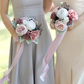 Dusty Rose & Mauve 7" Bridesmaid Bouquet