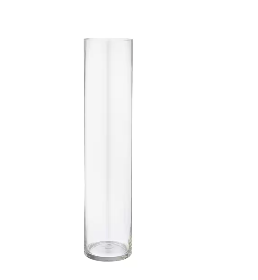 14" Glass Vase