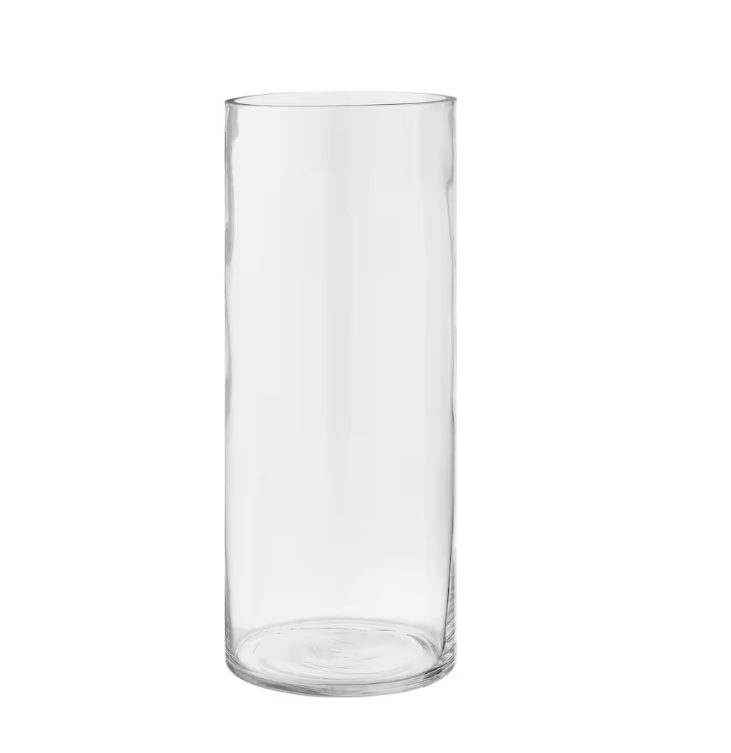 12" Glass Vase
