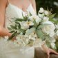 White Wildflower Bridal Bouquet