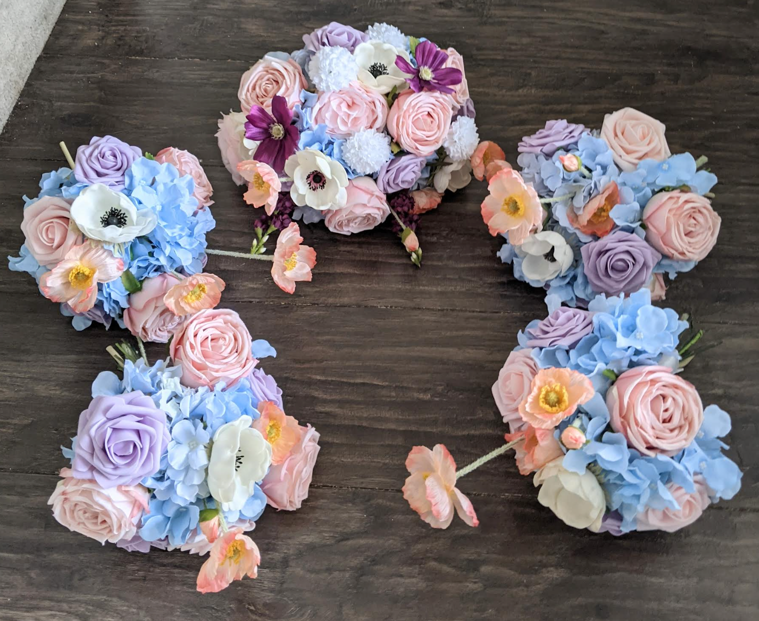 Pastel Bridal Bouquet