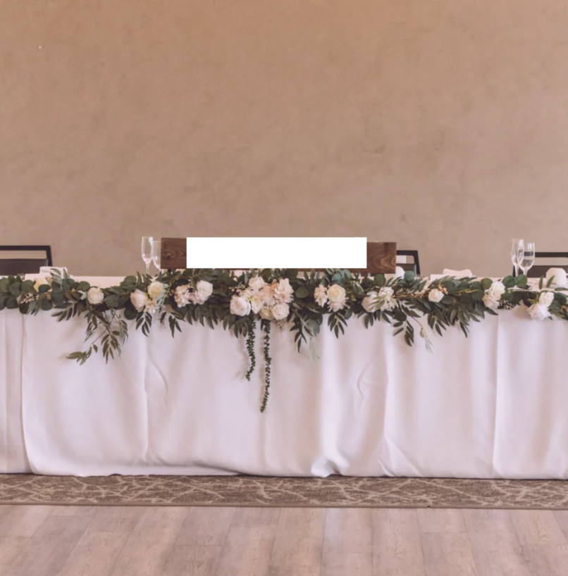 Custom Sweetheart Garland #2 ($15/foot)