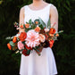 Sunset Terracotta 15" Bridal Bouquet