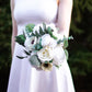 White Anemone Bridesmaid Bouquet