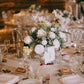 White Wildflower Centerpiece