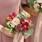 Fuchsia Bridesmaid Bouquet