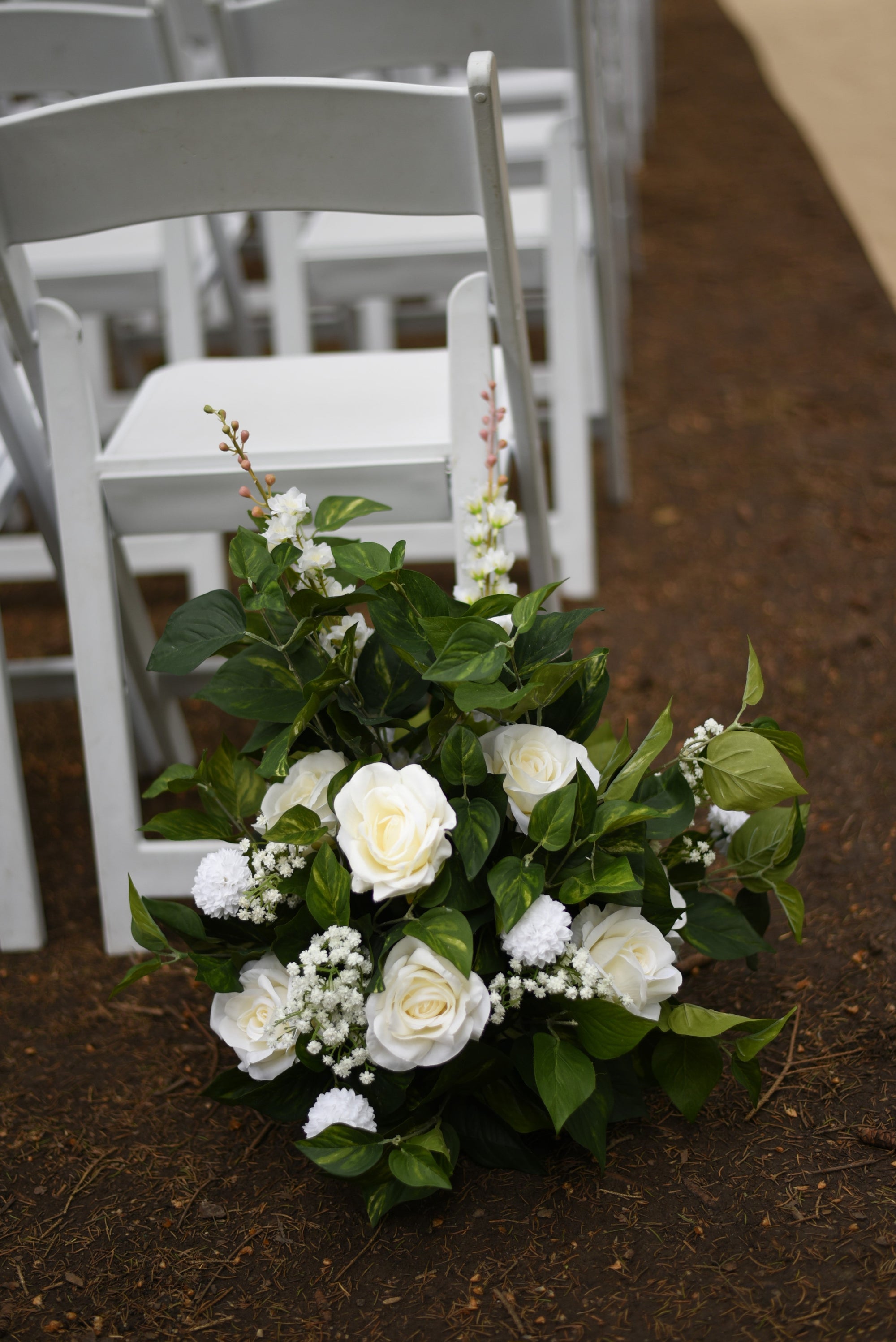 Classic White Ground Arrangement
