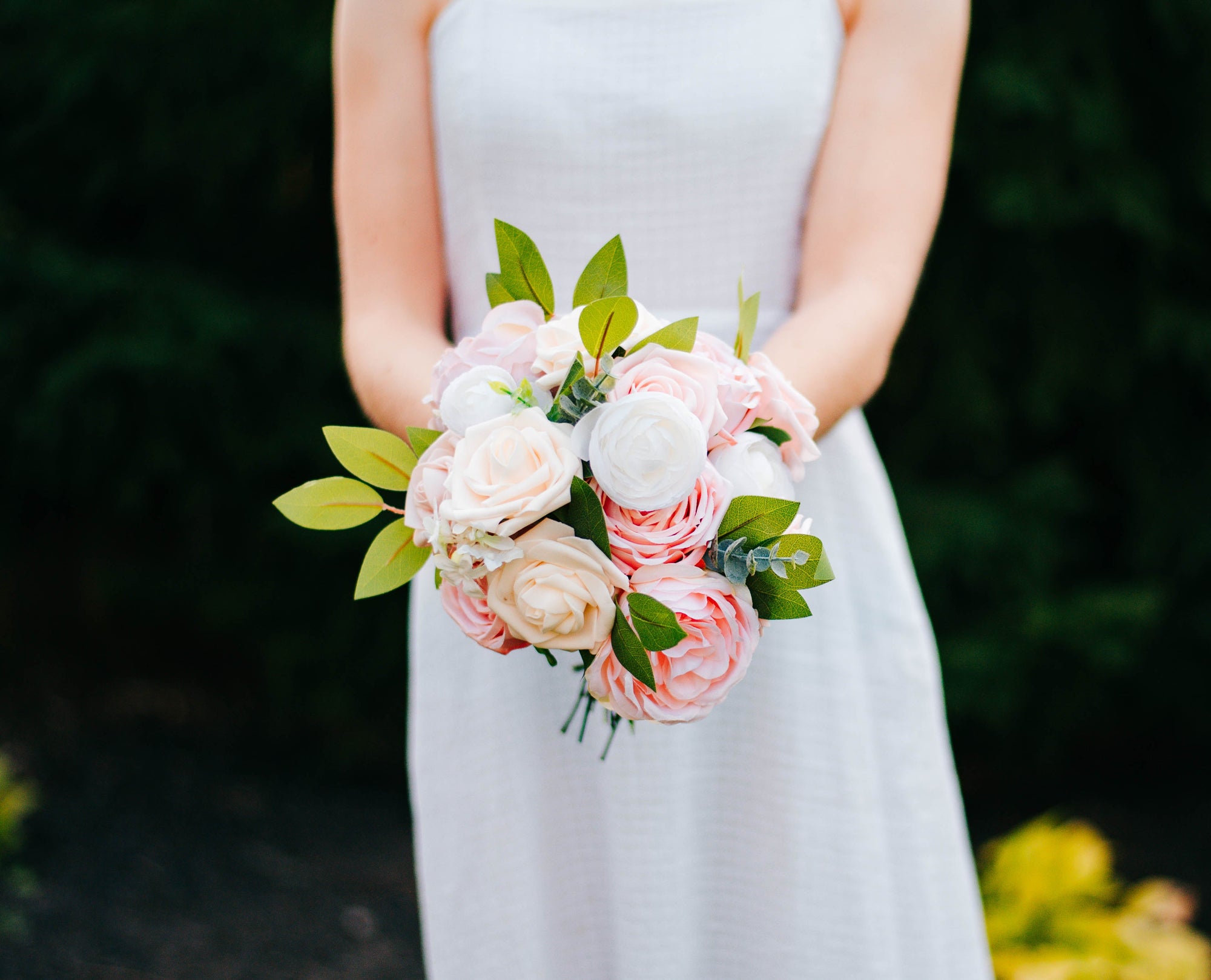 Tender Blush 7" Bridesmaid Bouquet