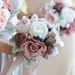 Dusty Rose & Mauve 7" Bridesmaid Bouquet