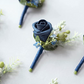 Dusty Rose & Navy Boutonniere