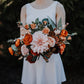 Sunset Terracotta 15" Bridal Bouquet