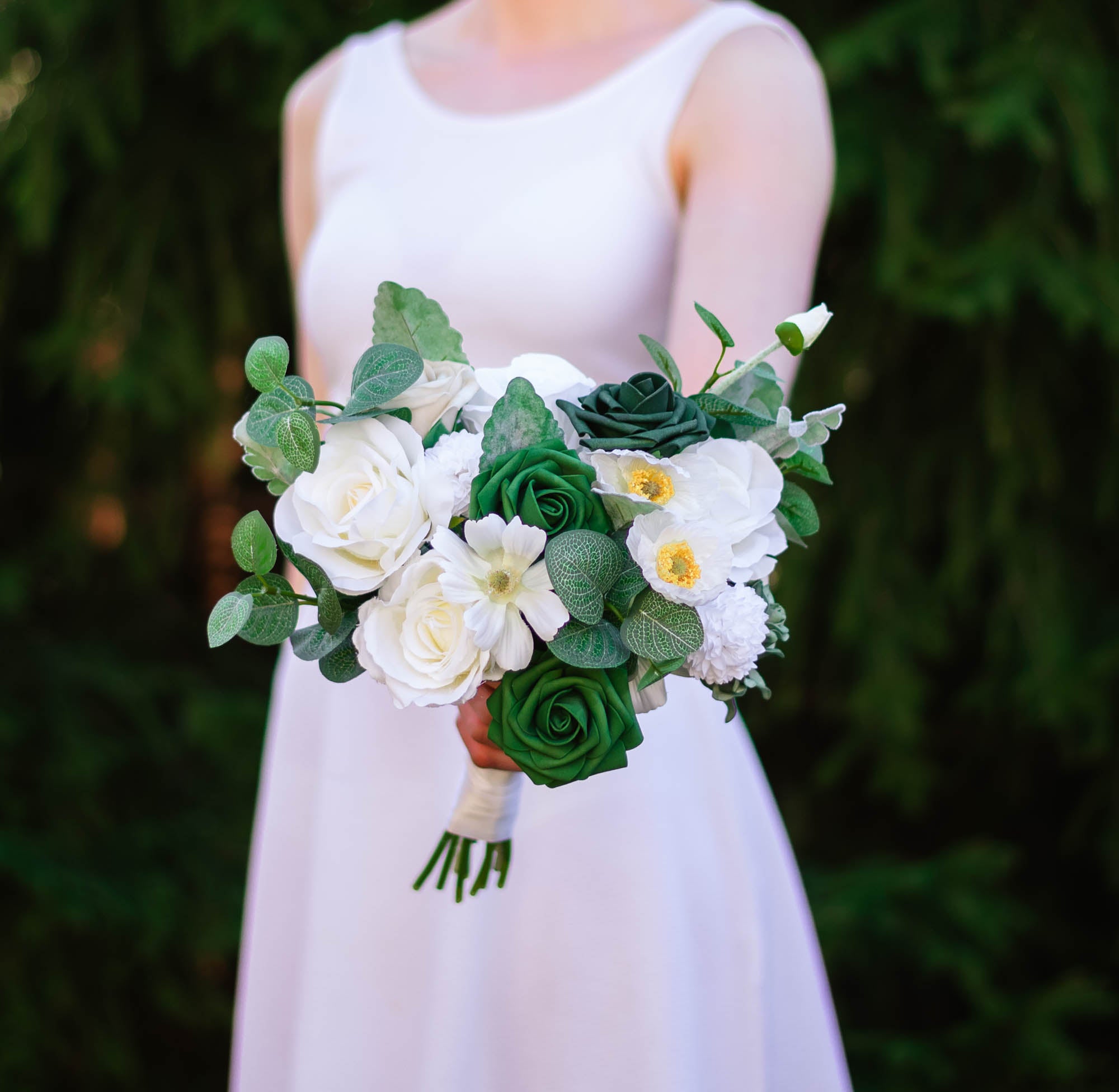 Bridesmaid best sale greenery bouquet